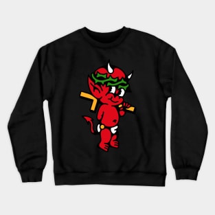 Devil cross Crewneck Sweatshirt